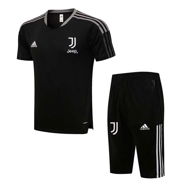 Trainingsshirt Juventus Anzüge 2022 Schwarz Weiß Günstige Fußballtrikots